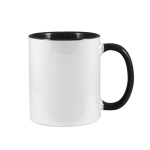 Two tone ceramic mug