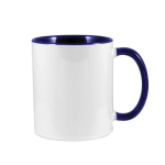 Two tone ceramic mug
